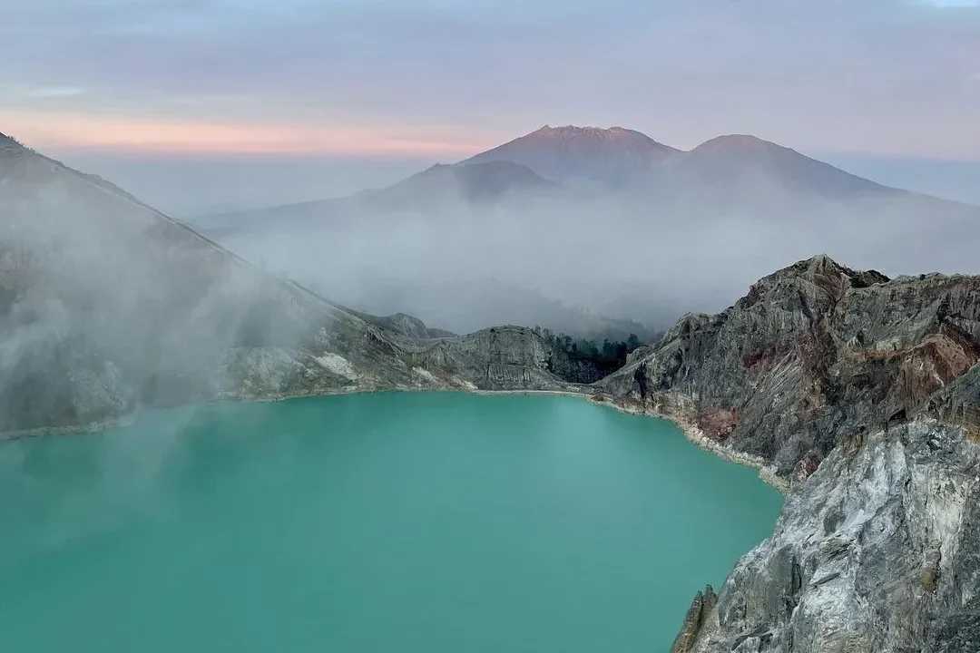 Best view at Ijen Crater